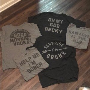 5 Buy Me Brunch funny T-shirt’s Size Men’s XXL